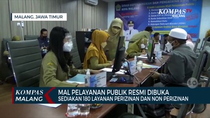 Mal Pelayanan Publik di Kota Malang Resmi Dibuka, Sediakan 180 Layanan