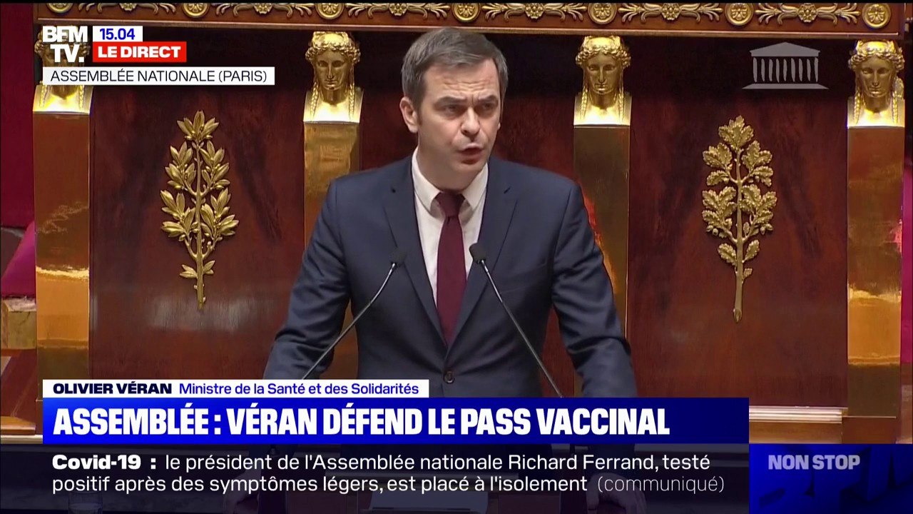 Devant l'Assemblée, Oliver Véran fustige le combat "minuscule" des anti-vaccins