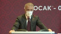 Merkez Hakem Kurulu Kış Semineri - Kulüpler Birliği Vakfı Başkanı Ağaoğlu