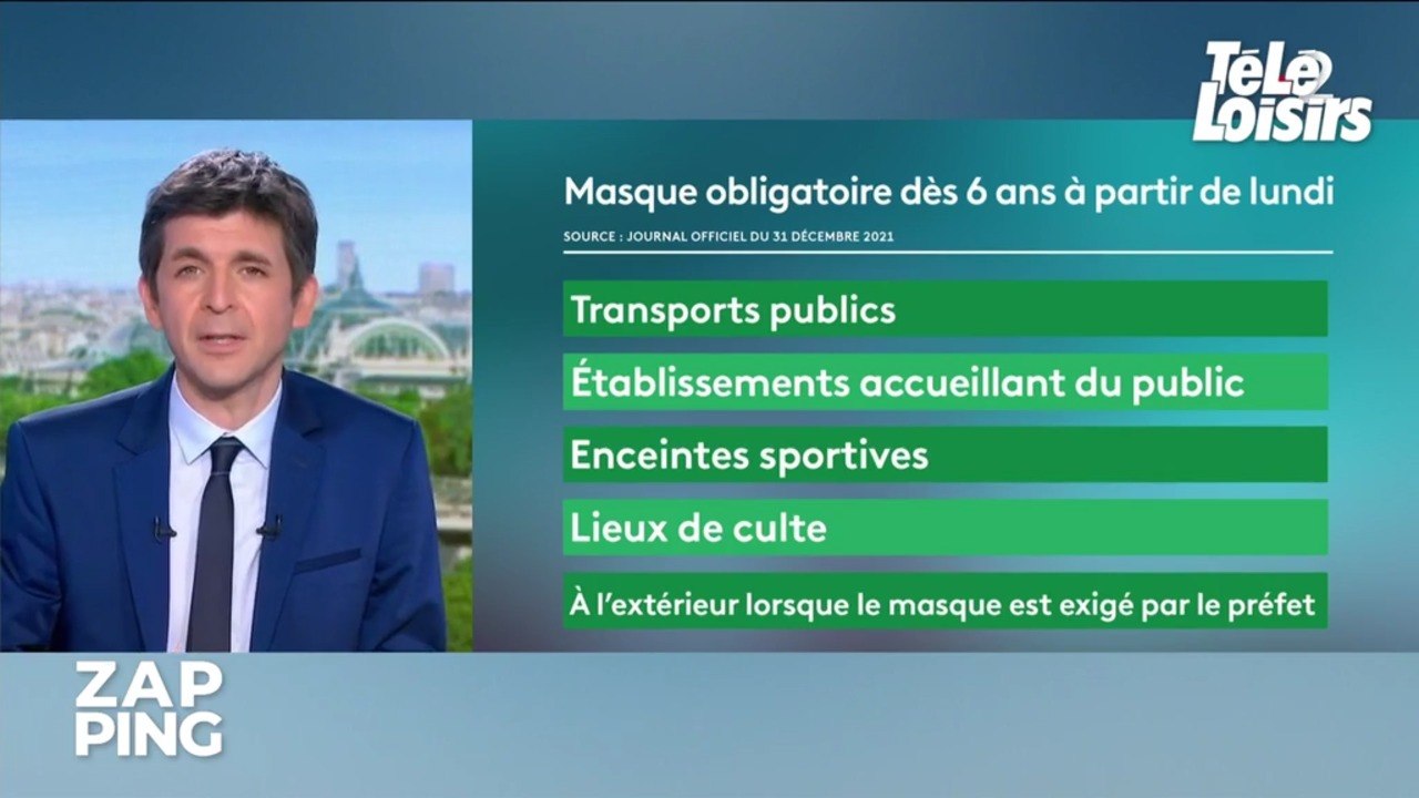 Le masque devient obligatoire pour les enfants de 6 ans