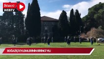 Boğaziçili akademisyenler direnişlerinin birinci yılında eylemlerine devam ediyor