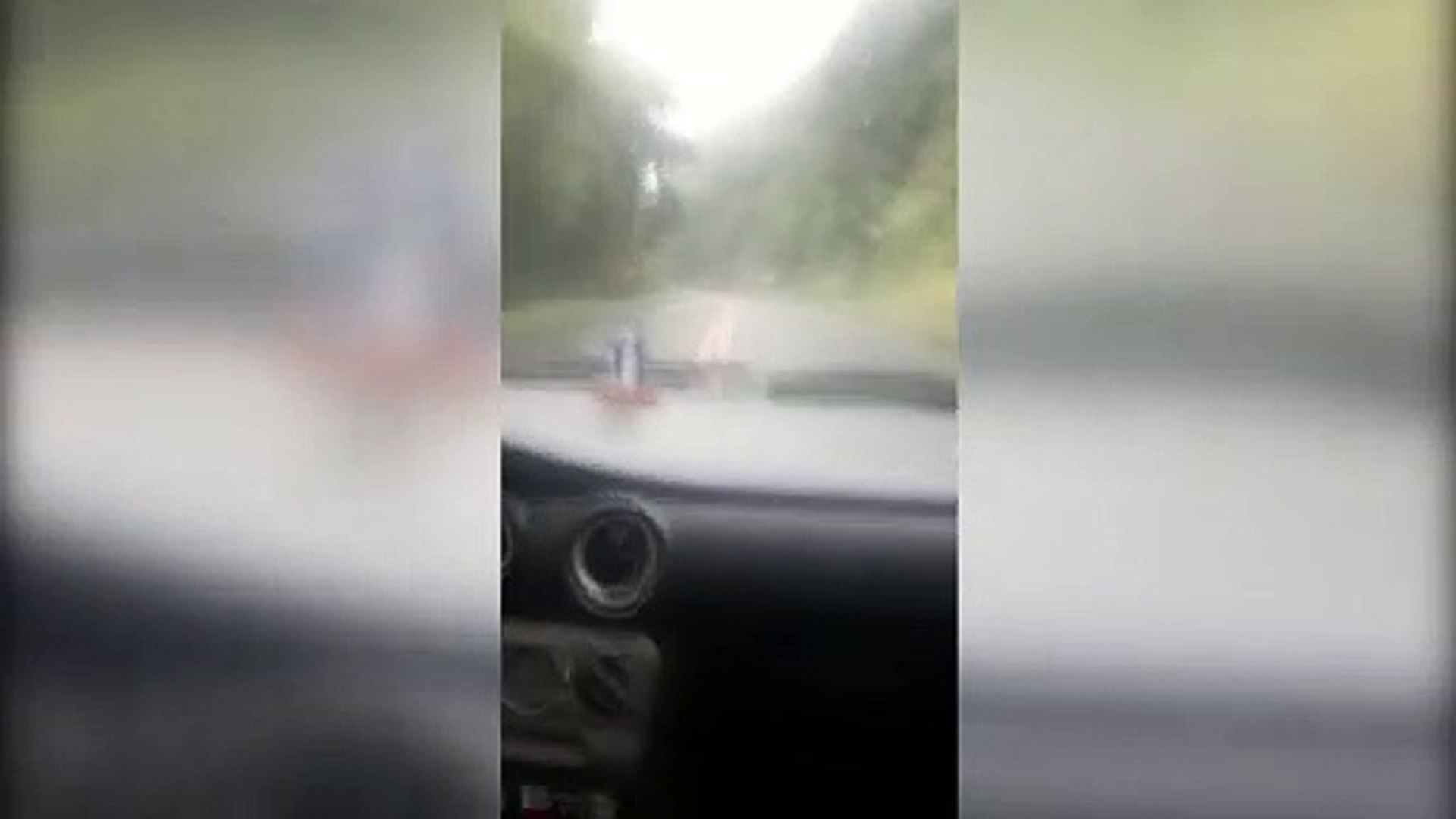 Mulher filma o próprio acidente em Guaramiranga
