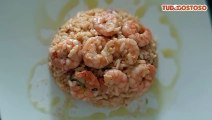 Risoto de camarão sem frescura