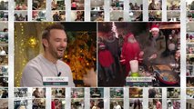 Cyril Lignac en fou rire après une bourde du Père Noël dans Tous en cuisine