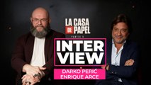 Enrique Arce (Arturo) et Darko Perić (Helsinki) évoquent la fin de La Casa de Papel