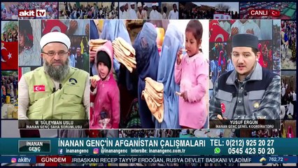 İnanan Genç'in Afganistan çalışmaları