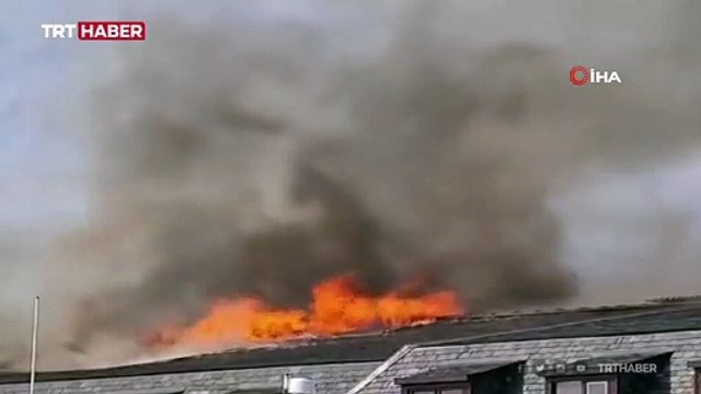 Güney Afrika Parlamentosu'nda ikinci yangın