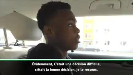 Transferts - Matondo : "C'était la bonne décision" de quitter Manchester City