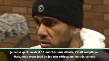 8es - Alves : "Nous avons joué un jeu très sérieux"