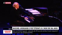 Le compositeur Michel Legrand est mort