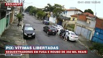 QUADRILHA DO PIX: R$ 350 MIL ROUBADOSEmpresário e funcionária são sequestrados por assaltantes, veja o momento do ataque dos criminososMais detalhes em: www.band.com.br/brasilurgente