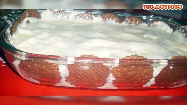 Pavê de biscoito maria