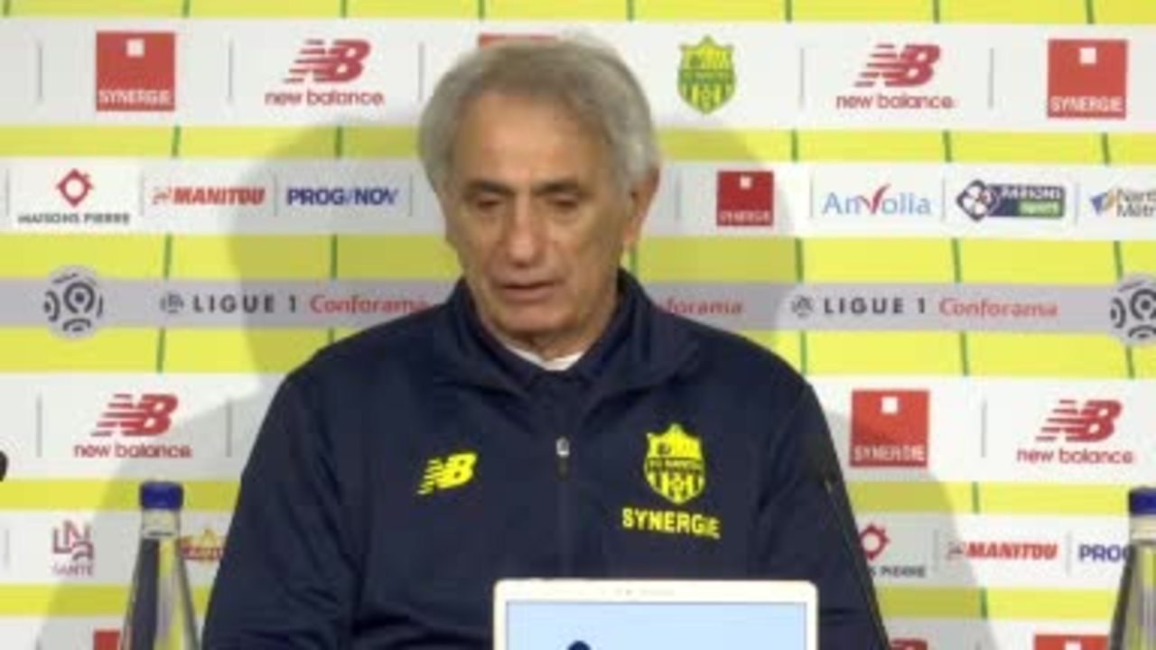 Disparition d'Emiliano Sala - Halilhodzic : "Très fier de mon équipe et des supporters"
