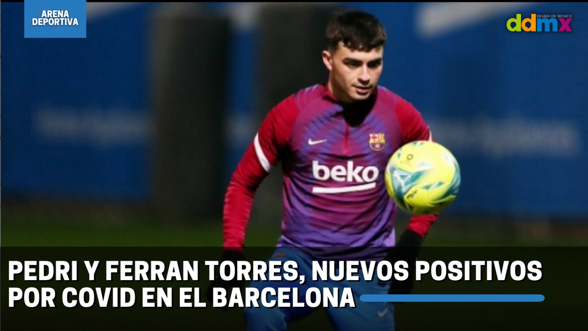 ⁣Pedri y Ferran Torres, nuevos positivos por covid en el Barcelona