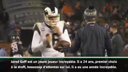Superbowl LIII - Brady : ''Goff a eu une année incroyable''