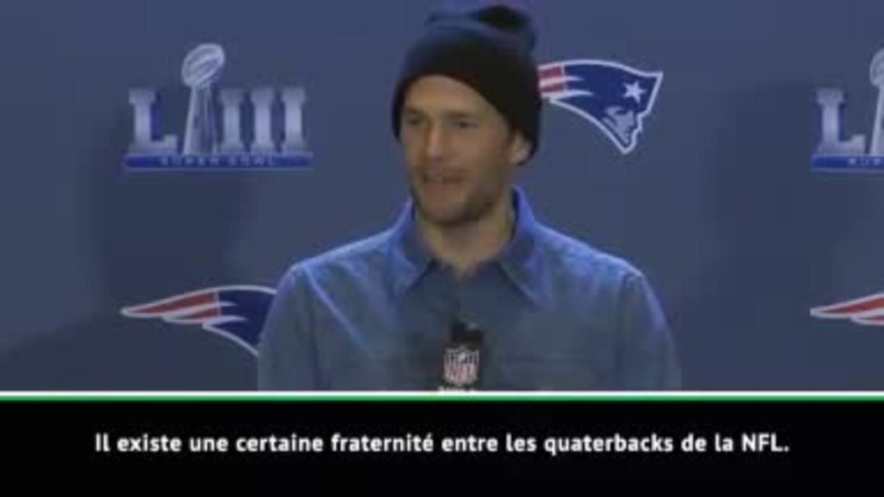 Superbowl LIII - Brady : "Goff a vécu une année incroyable"