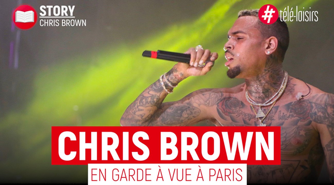 Chris Brown placé en garde à vue à Paris pour viol