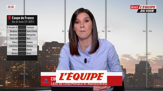 PSG-Nice et OM-Montpellier parmi les chocs - Foot - Coupe - 8es de finale