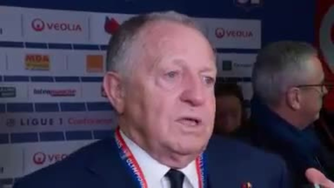 23e j. - Aulas : "L'objectif, se qualifier en Ligue des Champions"