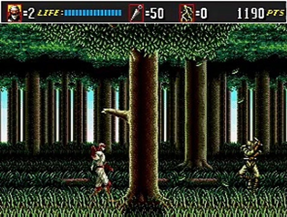 Shinobi III : Return of the Ninja Master online multiplayer - megadrive