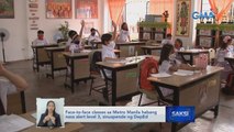 Face-to-face classes sa Metro Manila habang nasa alert level 3, sinuspende ng DepEd | Saksi