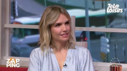Laurence Arné très gênée par une question de Thomas Sotto