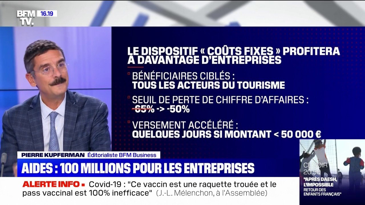 Covid-19: quelles sont les nouvelles mesures d'aide pour les entreprises ?