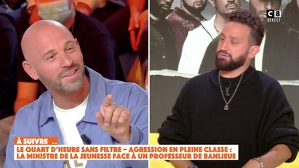 Franck Gastambide célibataire ? Cyril Hanouna fait une allusion et gêne l'acteur qui riposte !