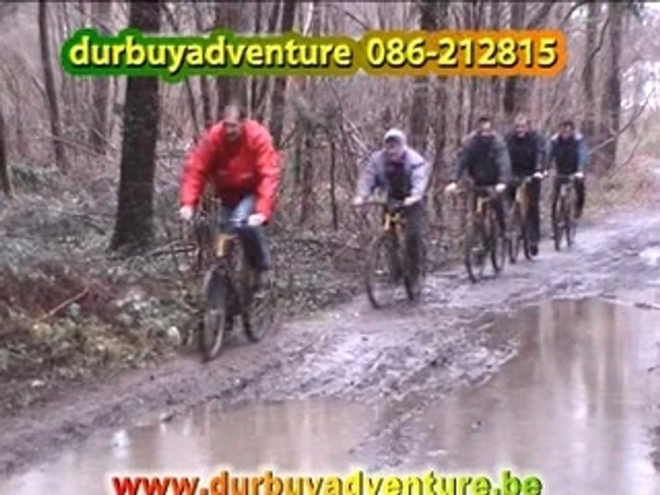 Descente en forêt - Durbuy Aventure