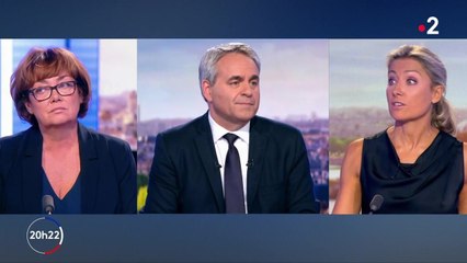 Anne-Sophie Lapix mouche Xavier Bertand