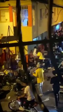A trompadas y botellazos, así terminó ¨teteo¨ en Cristo Rey
