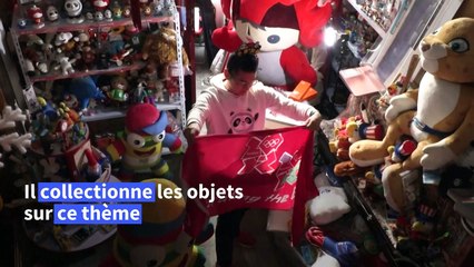 A Pékin, un passionné des JO attend de pied ferme les Jeux d'hiver