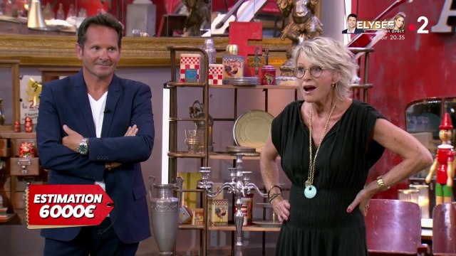 Affaire conclue : Sophie Davant émue par l'estimation d'un tableau