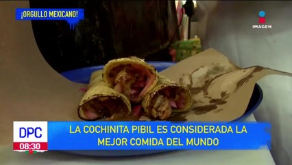 ¡Orgullo mexicano! Cochinita pibil es considerada  la mejor comida del mundo
