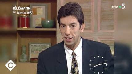 Michel Cymès : sa première apparition à la télé dévoilée dans C à vous... Et il n'a pas changé !