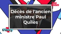 Décès de l'ancien ministre Paul Quilès