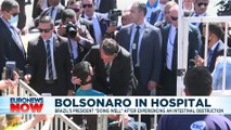 Brazilian president 'doing well' after being rushed to hospital