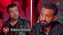 Cyril Hanouna très ému en recevant un cadeau venant de Jean-Paul Belmondo