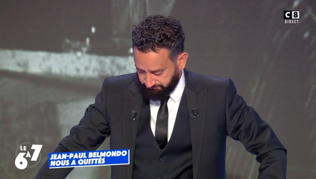 Mort de Jean-Paul Belmondo : Cyril Hanouna fond en larmes en évoquant son idole sur le plateau de TPMP