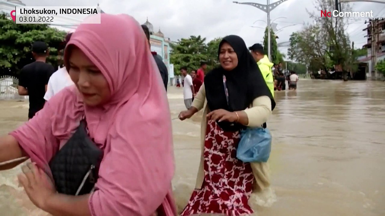 Indonésie : au moins un mort et des milliers de déplacés suite aux inondations sur l'île de Sumatra