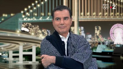 Laurent Luyat très surpris par son cadeau d'anniversaire