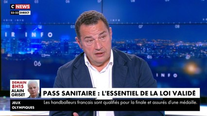 Jean-Frédéric Poisson recadré sur le plateau de CNews