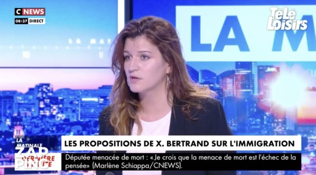 Marlène Schiappa très agacée par la question d'un journaliste de CNews