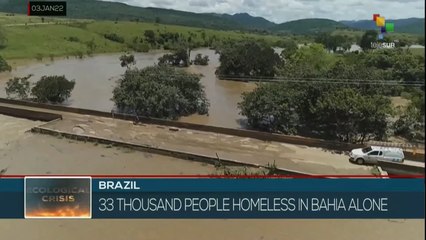 Brazil: Heavy rains in north and center-east have left 25 dead