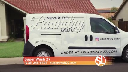 Save time in the new year with laundry pickup and delivery from Super Wash 27