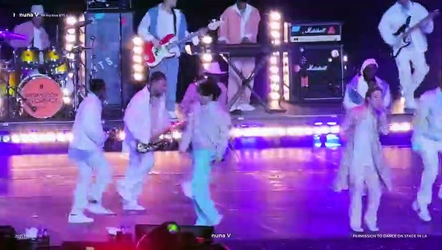 Permission to Dance on Stage in LA - Dynamite+Butter / BTS V Fancam Focus Day 2