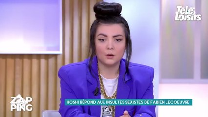 Hoshi "profondément choquée" par les propos de Fabien Lecœuvre