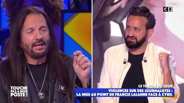Cyril Hanouna réagit à la défense de Francis Lalanne sur son altercation avec les journalistes de Quotidien