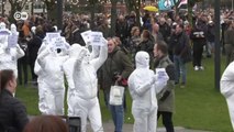 Массовые протесты в Европе из-за омикрона (03.01.2022)