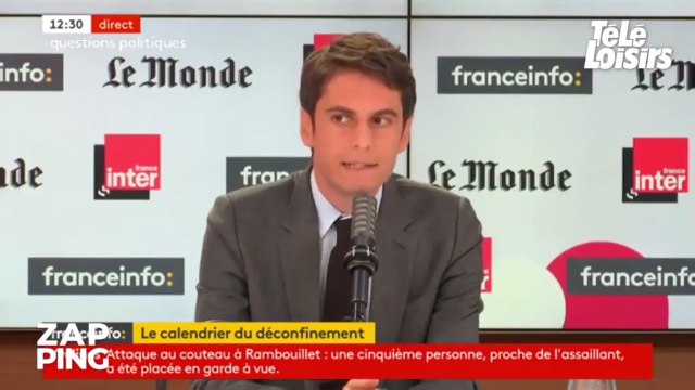 Pressé de donner une date pour le déconfinement, Gabriel Attal prévient : Il n'y aura pas de grand soir des réouvertures